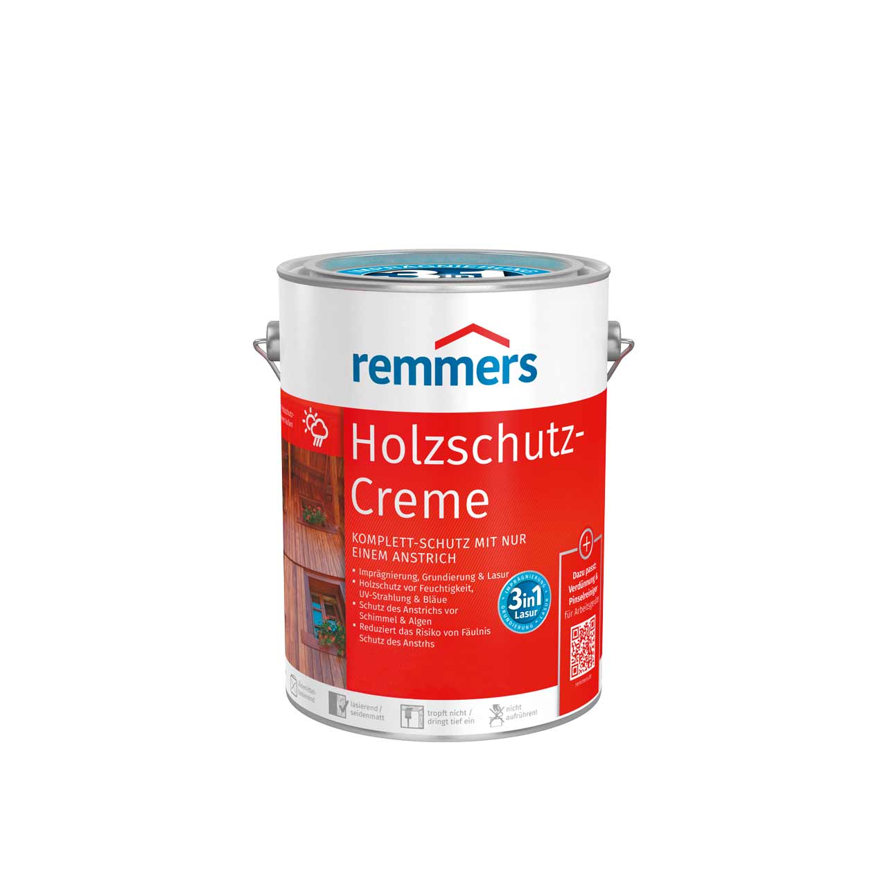 Remmers Holzschutz-Creme Pinie/Lärche 5,0 Liter